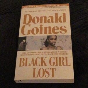 Donald Goines 'Black Girl Lost' Book